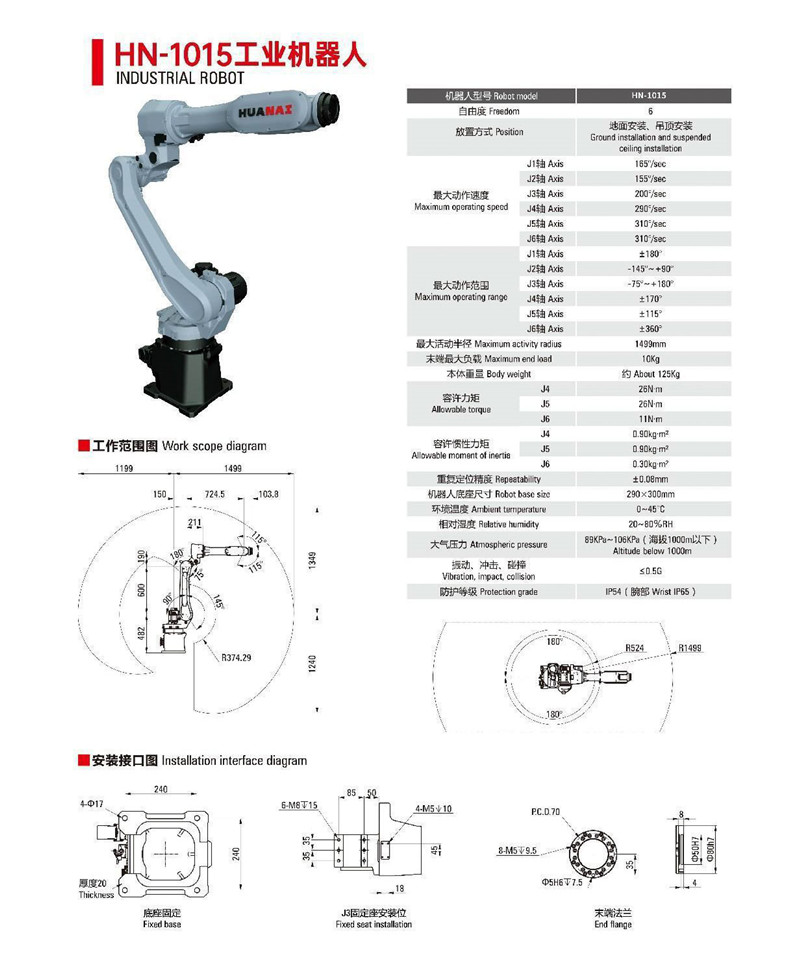 HN-1015工業(yè)機器人